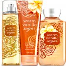 Bath & Body Works Warm Vanilla Sugar Trilogy Set