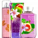 Bath & Body Works Brown Sugar & Fig Trilogy Set
