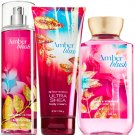 Bath & Body Works Amber Blush Trilogy Set