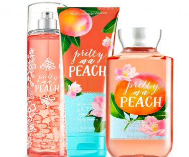 Bath & Body Works Pretty as a Peach Trilogy Set