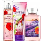 Bath & Body Works French Lavender & Honey Trilogy Set