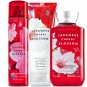 Bath & Body Works Japanese Cherry Blossom Trilogy Set
