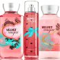 Bath & Body Works Velvet Sugar Trio Gift Set