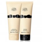 Avon Luck For Her 6.7 Fluid Ounces Body Lotion + Shower Gel Duo Set