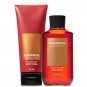 Bath & Body Works Bourbon Body Cream & 2-in-1 - Hair + Body Wash Duo Set
