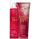 Bath & Body Works Forever Red Body Cream +  Fine Fragrance Mist Duo Set