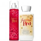 Bath & Body Works Forever Red Body Lotion + Fine Fragrance Mist Duo Set