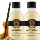 The Body Shop Vanilla Pumpkin Limited Edition 8.4 Fluid Ounces Shower Gel Set