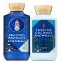 Bath & Body Works Frosted Coconut Snowball Body Lotion + Shower Gel Duo Set