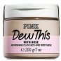 Victoria's Secret PINK Dew This With Rose 7.0 Ounces Clay Face & Body Mask