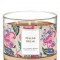 Bath & Body Works Praline Pecan Three Wick.14.5 Ounces Scented Candle