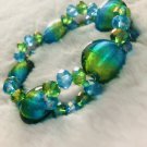 Blue&Green Bead Bracelet