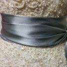 Handmade SATIN PRAISE Dance SASHES, Silver, Christian Worship, Waist Sash, Garment Sash,  108"
