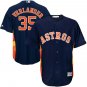 Houston Astros #35 Justin Verlander Navy Official Cool Base Player Jersey