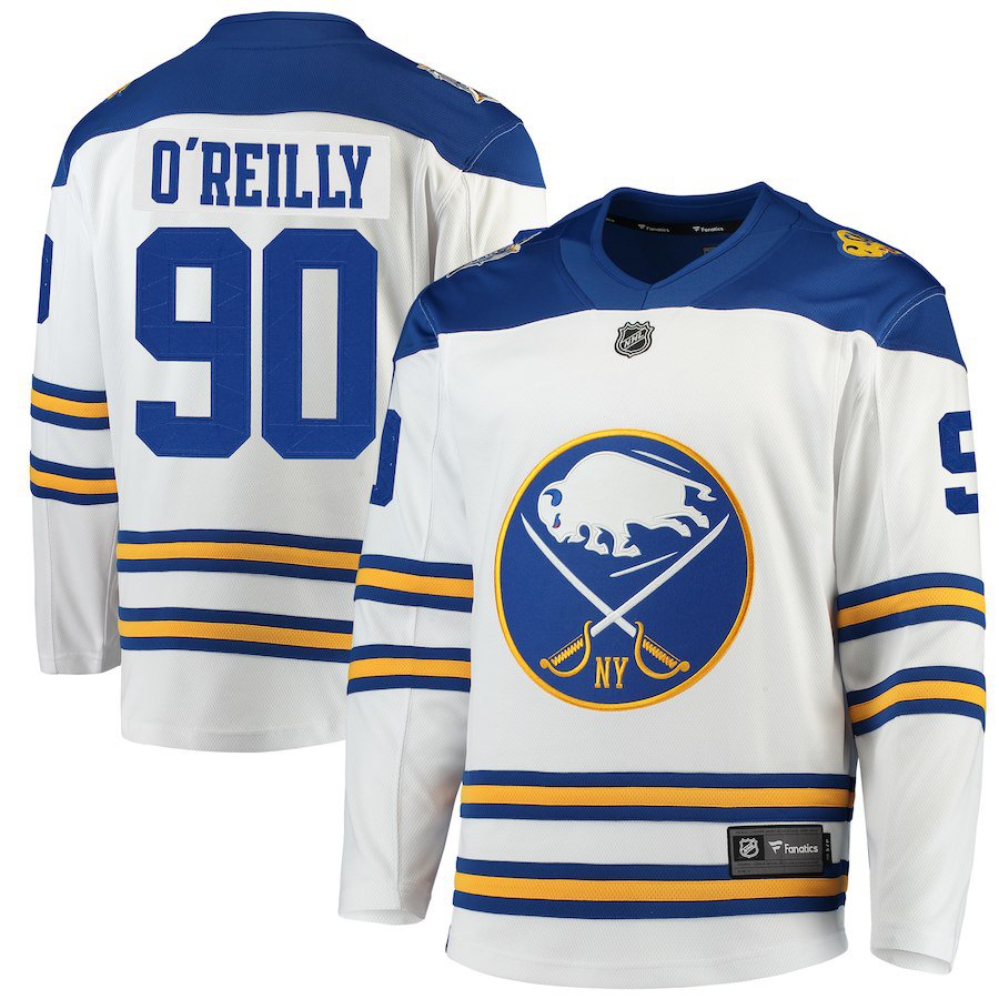 Buffalo Sabres #90 Ryan O'Reilly Fanatics Branded White 2018 Winter Jersey