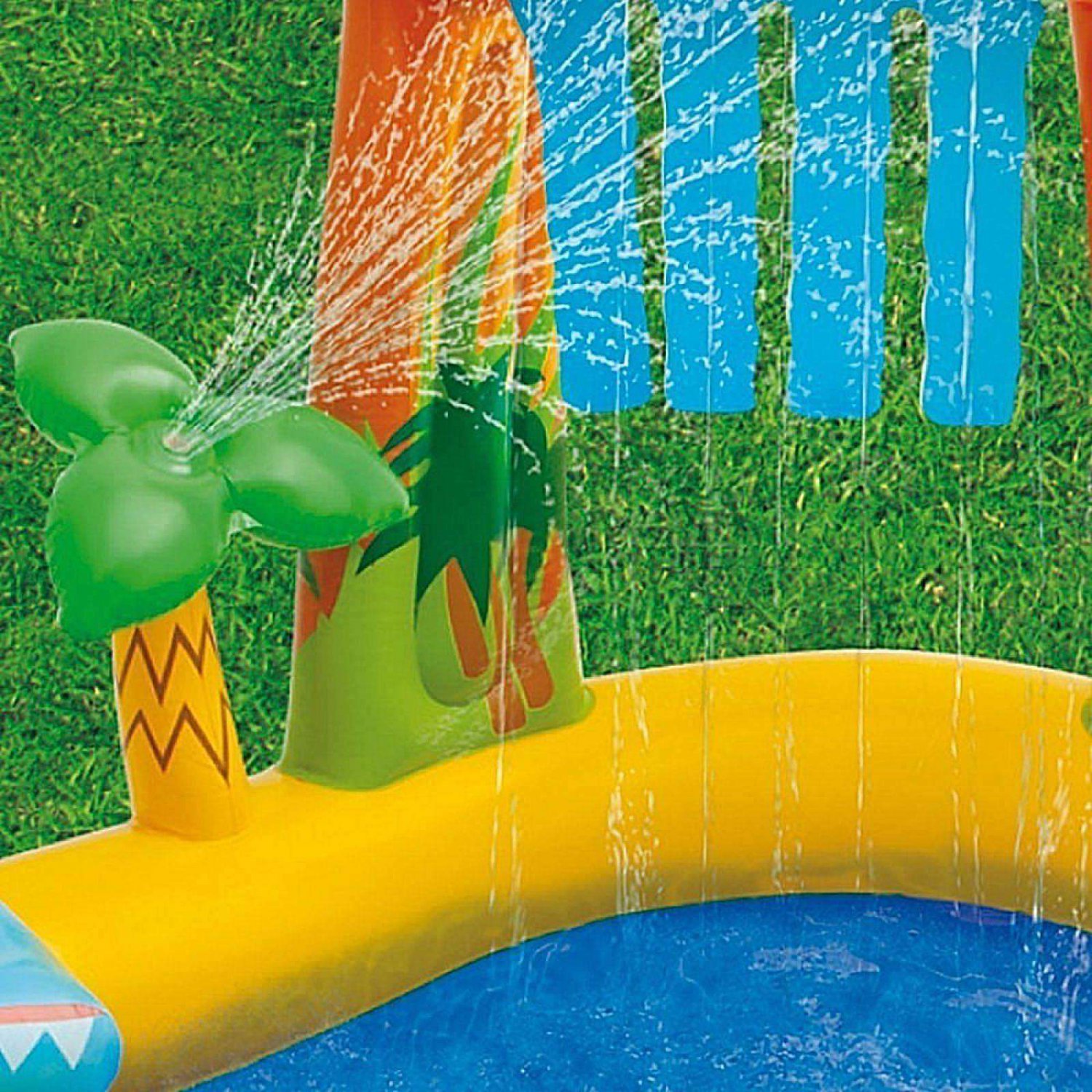 dinosaur play pool