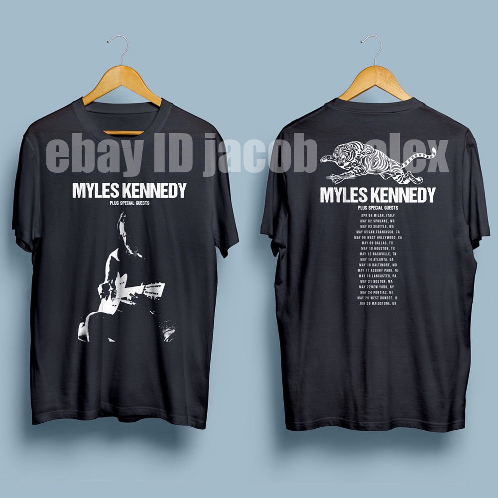 HOT NEW Myles Kennedy Tour 2018 T-Shirt T-Shirts S-2XL