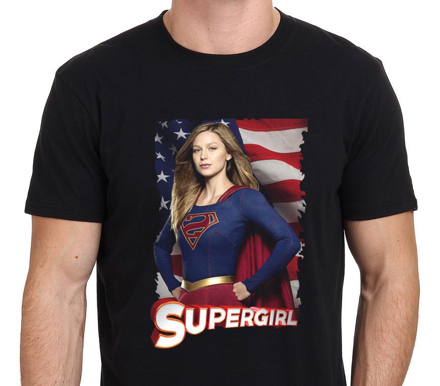 HOT NEW SUPERGIRL TV Series DC Female Super Hero T-Shirts S-2XL