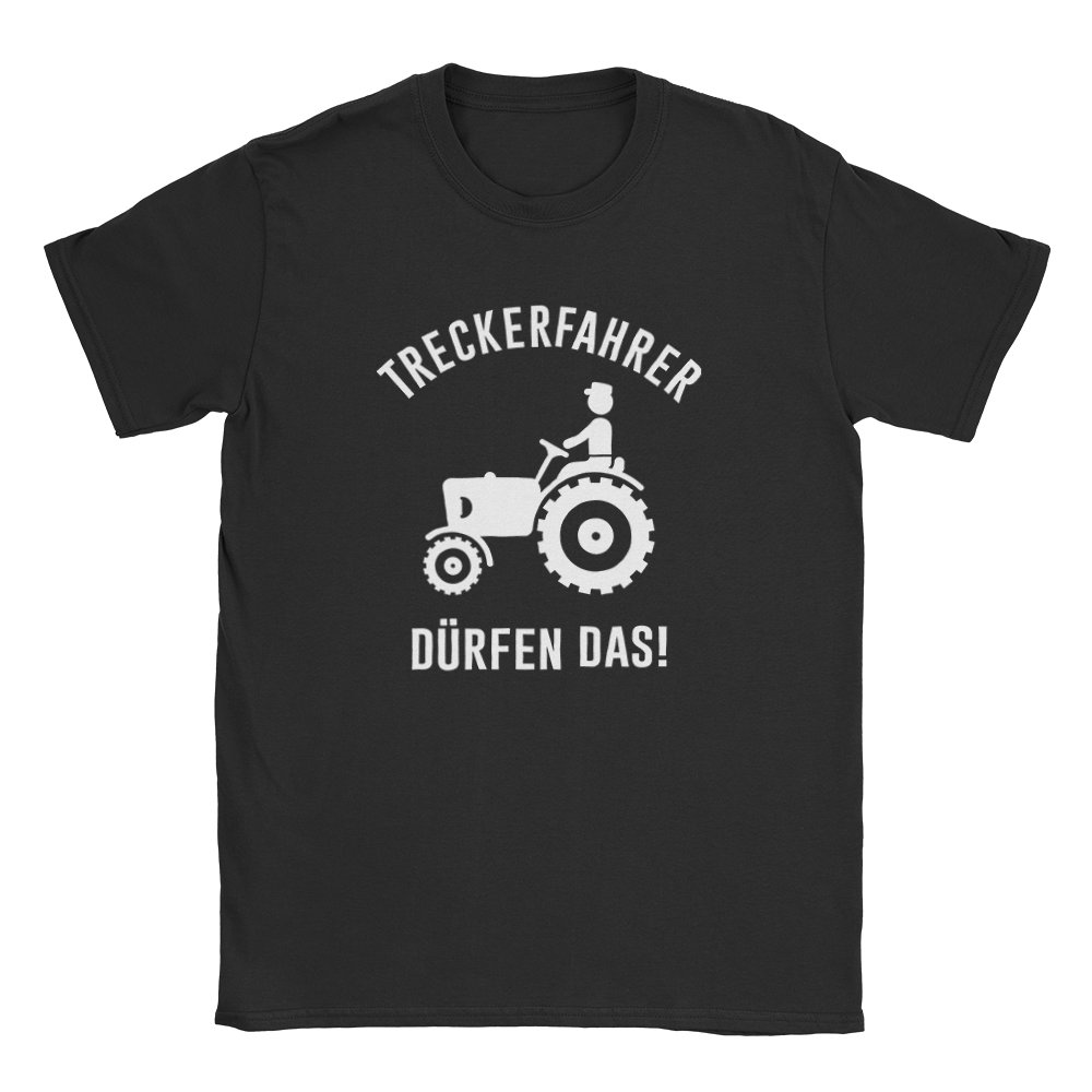 Treckerfahrer Dürfen Das Lustiger Spruch Traktor TShirt S,M,L,XL,2XL