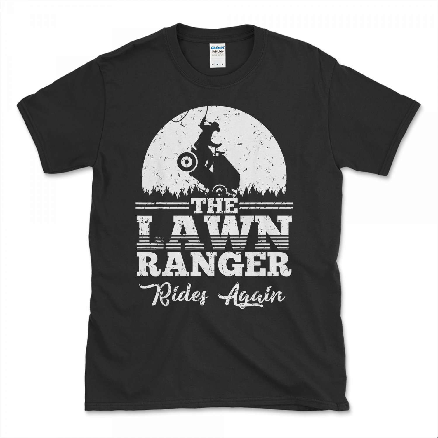 The Lawn Ranger Rides Again Shirt Cute Lawn Caretaker T Shirt S M L