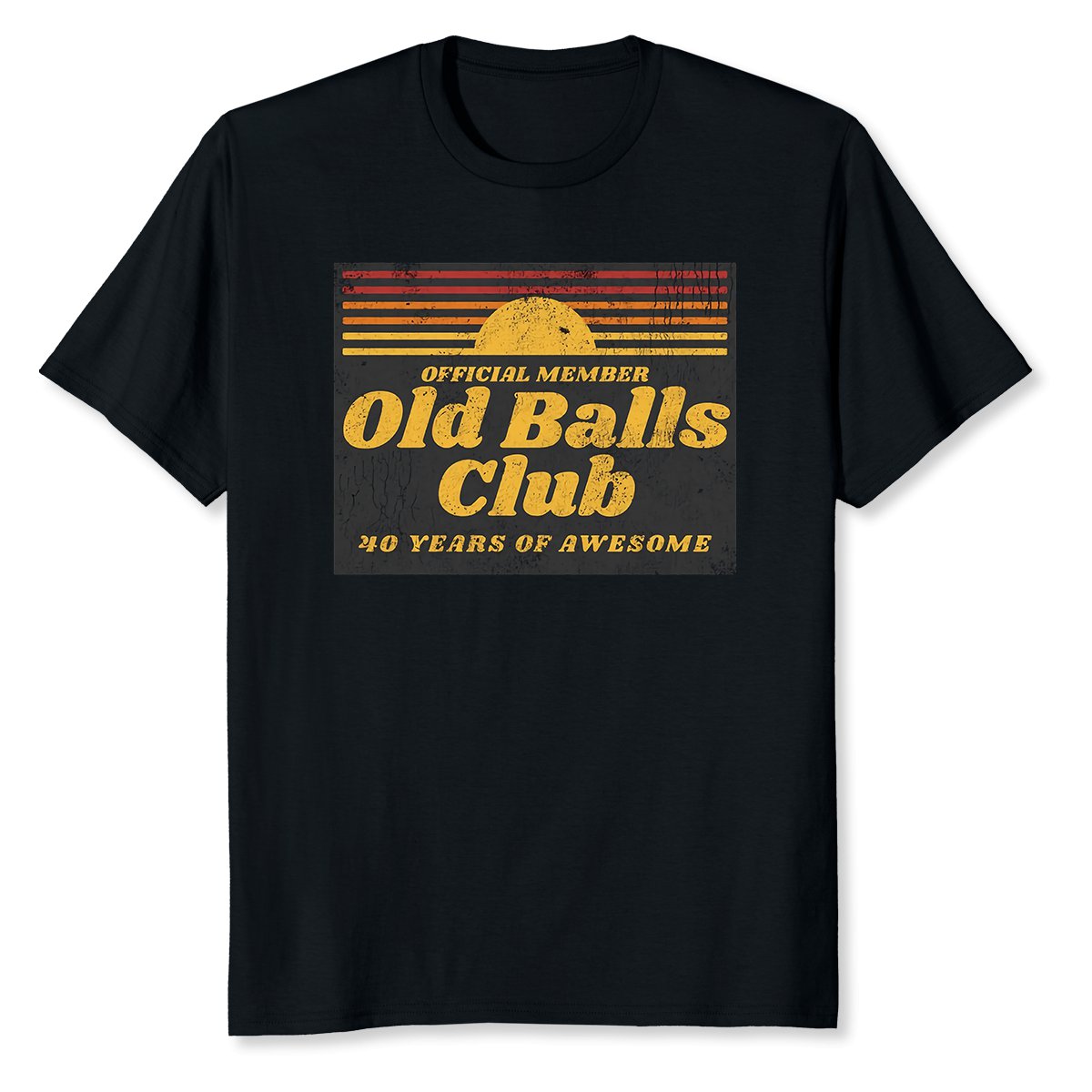 Funny 40th Birthday Old Balls Club 40 Years Of Awesome T Shirt S M L Xl 2xl