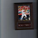 MIKE TROUT PLAQUE LOS ANGELES ANGELS BASEBALL MLB