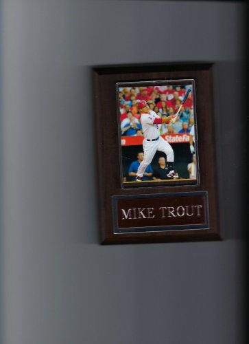 MIKE TROUT PLAQUE LOS ANGELES ANGELS BASEBALL MLB