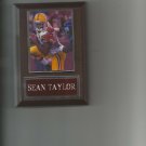SEAN TAYLOR PLAQUE WASHINGTON REDSKINS FOOTBALL NFL