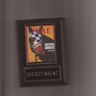 SECRETARIAT PLAQUE HORSERACING HORSE RACING TURF MAGAZINE PICTURE RARE