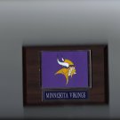 MINNESOTA VIKINGS PLAQUE FOOTBALL NFL LOGO