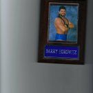 BARRY HOROWITZ PLAQUE WRESTLING WWF WCW