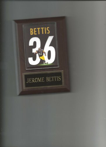 JEROME BETTIS JERSEY PLAQUE PITTSBURGH STEELERS FOOTBALL NFL