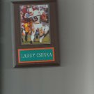 LARRY CSONKA PLAQUE MIAMI DOLPHINS FOOTBALL NFL GAME ACTION