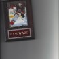 CAM WARD PLAQUE CAROLINA HURRICANES HOCKEY NHL