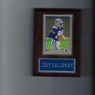 JOEY GALLOWAY PLAQUE DALLAS COWBOYS FOOTBALL NFL