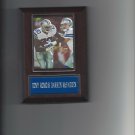 TONY ROMO & DARREN McFADDEN PLAQUE DALLAS COWBOYS FOOTBALL NFL