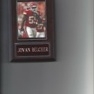 JOVAN BELCHER PLAQUE KANSAS CITY CHIEFS KC FOOTBALL NFL