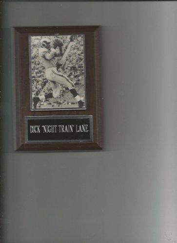 DICK NIGHT TRAIN LANE PLAQUE DETROIT LIONS FOOTBALL NFL