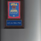 UCLA BRUINS NATIONAL CHAMPS PLAQUE CHAMPIONS BANNER BASKETBALL NCAA