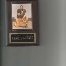 ERNIE STAUTNER PLAQUE PITTSBURGH STEELERS FOOTBALL NFL