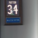 WALTER PAYTON JERSEY PLAQUE CHICAGO BEARS FOOTBALL NFL