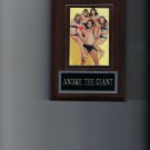 ANDRE THE GIANT PLAQUE WRESTLING WWF NEW