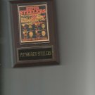 SUPER STEELERS PLAQUE PITTSBURGH STEELERS FOOTBALL NFL FRANCO SWANN