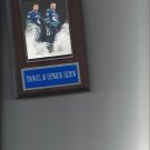 DANIEL & HENRIK SEDIN PLAQUE VANCOUVER CANUCKS HOCKEY NHL