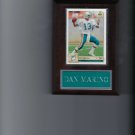 DAN MARINO PLAQUE MIAMI DOLPHINS FOOTBALL NFL