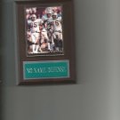 MIAMI DOLPHINS NO NAME DEFENSE PLAQUE FOOTBALL NFL