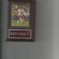 DUSTIN COLQUITT PLAQUE KANSAS CITY CHIEFS KC FOOTBALL NFL