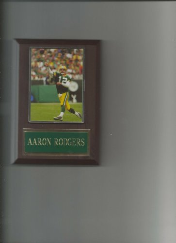 AARON RODGERS PLAQUE GREEN BAY PACKERS FOOTBALL NFL