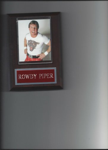 ROWDY RODDY PIPER PLAQUE WRESTLING NWA WWF WCW WWE