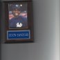 DEION SANDERS PLAQUE NEW YORK YANKEES NY BASEBALL MLB